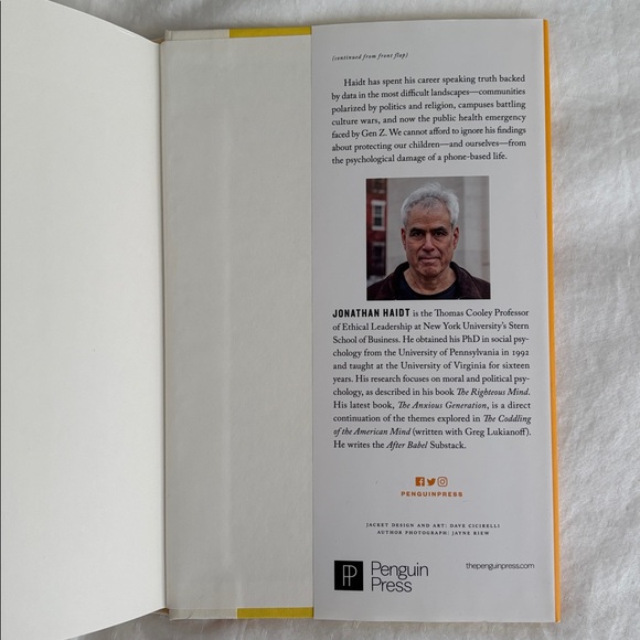 The Anxious Generation Book by Jonathon Haidt - Picture 4 of 12
